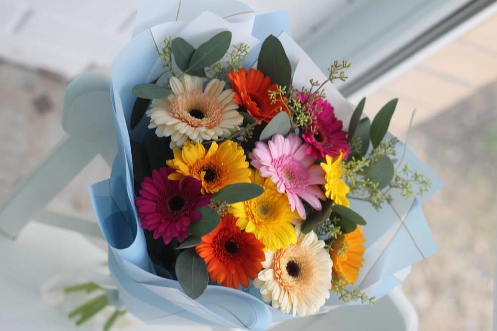 Букет цветов из: Герберы в Есипово