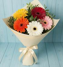 Букет цветов из:  Герберы в Есипово