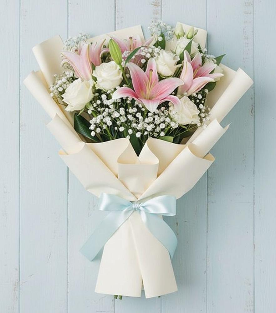 Букет цветов из: Лилии в Есипово