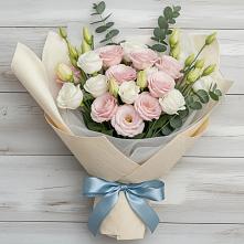 Букет цветов из:  Лизиантусы #REPLACE_PRED# Есипово