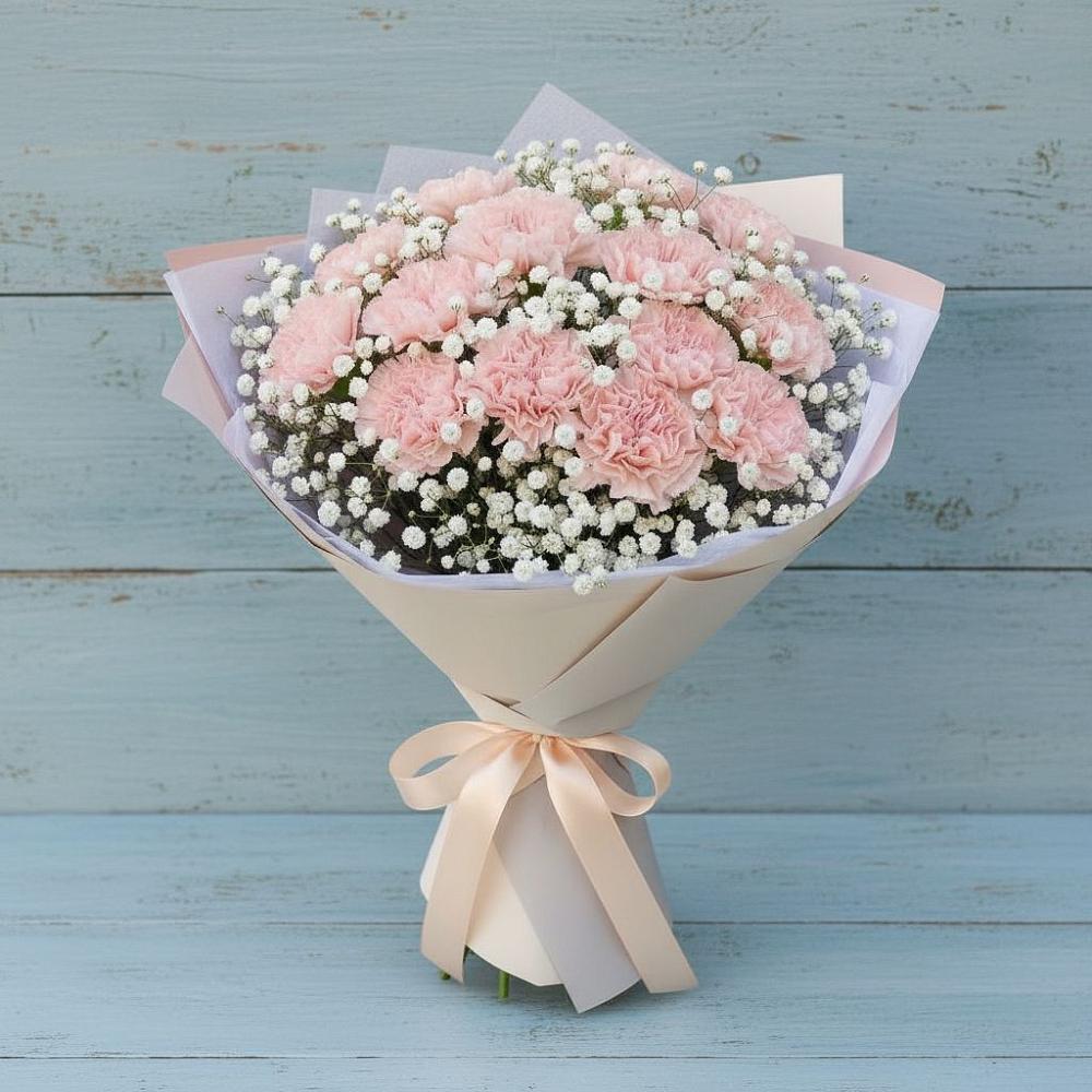 Букет цветов из: Гвоздики в Есипово