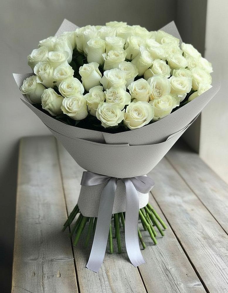 Букет 35 Белых роз в Есипово