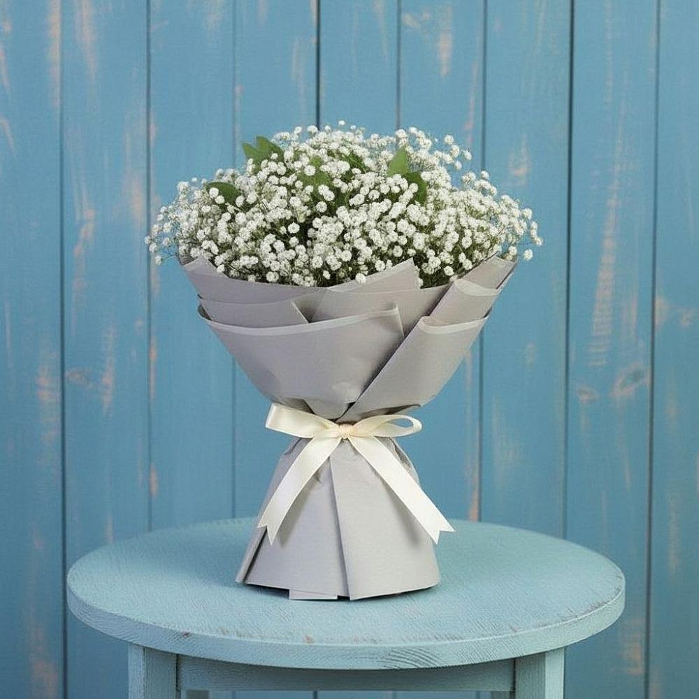 Букет цветов из: Гипсофила в Есипово