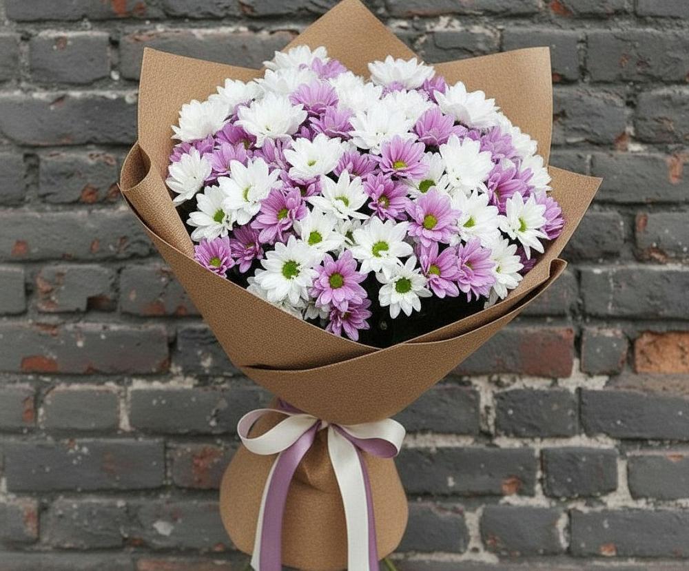 Букет цветов из: Хризантемы в Есипово