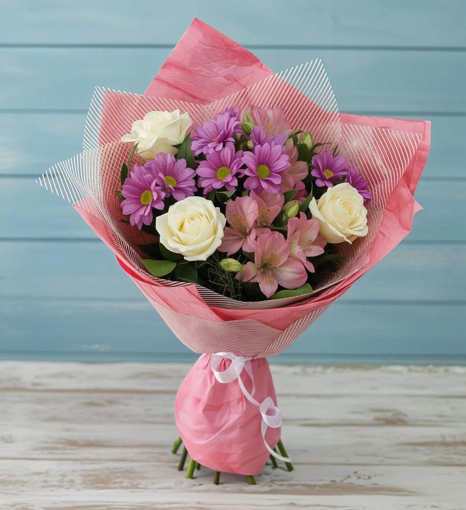 Букет цветов из: Герберы в Есипово