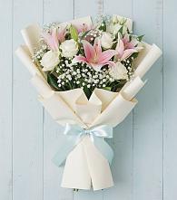 Букет цветов из:  Лилии в Есипово